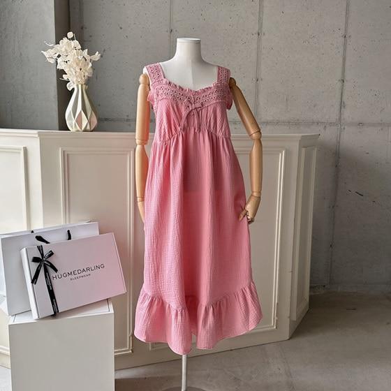 [여성] 디로즈 민소매 원피스잠옷