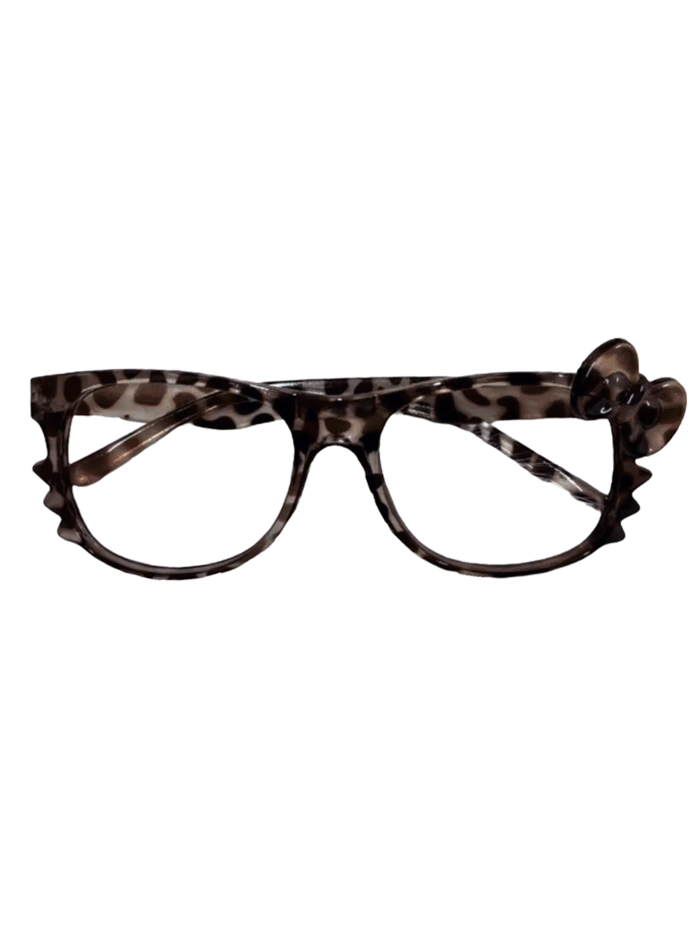 kitty ribbon glasses | 키티 리본 안경