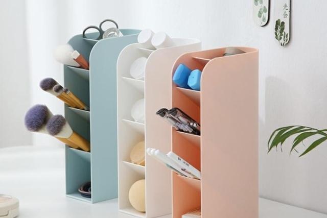 파스텔 사선형 브러쉬꽂이 / 펜꽂이 정리함 3colors