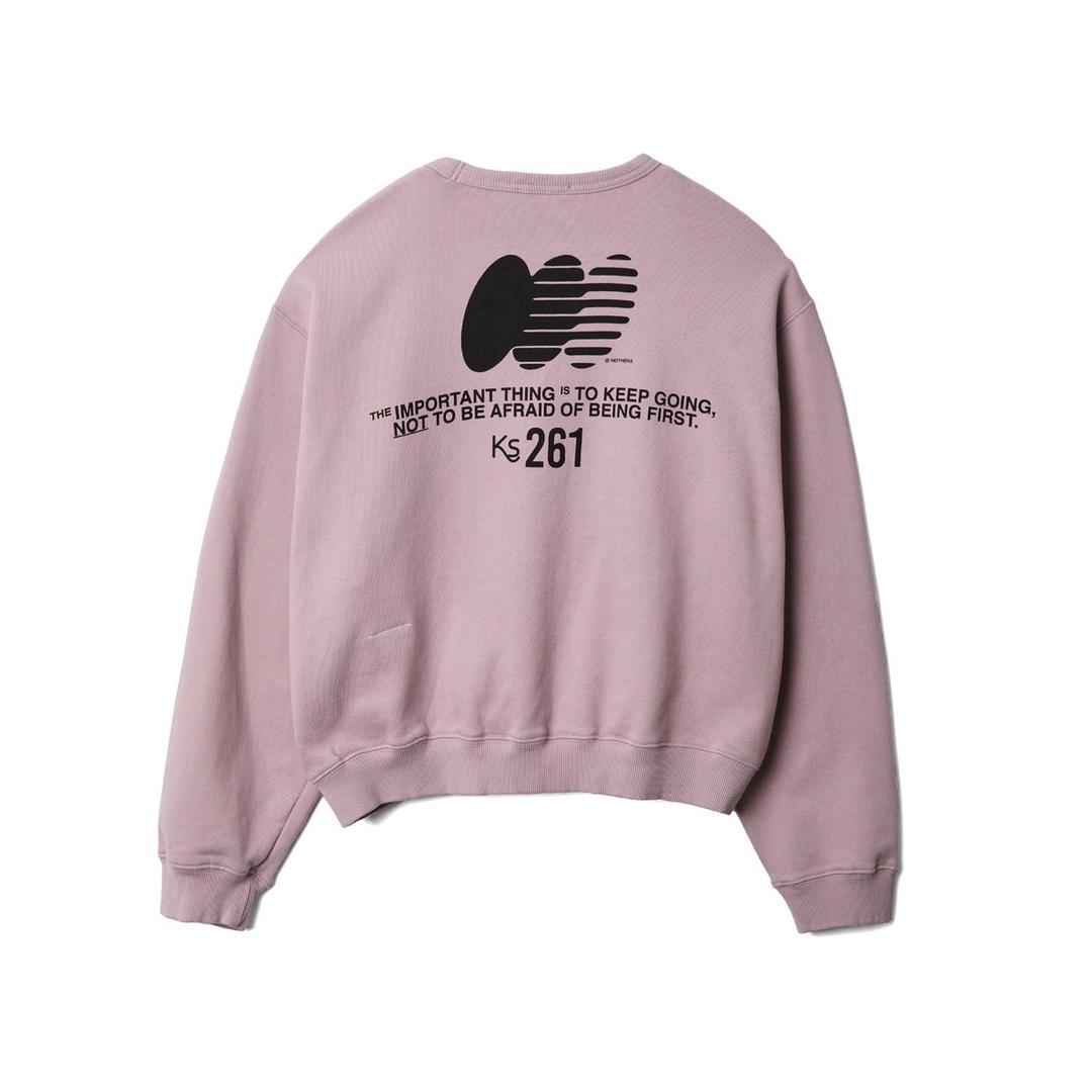 RUNNER SHORT SWEATSHIRT WG (LAVENDER)