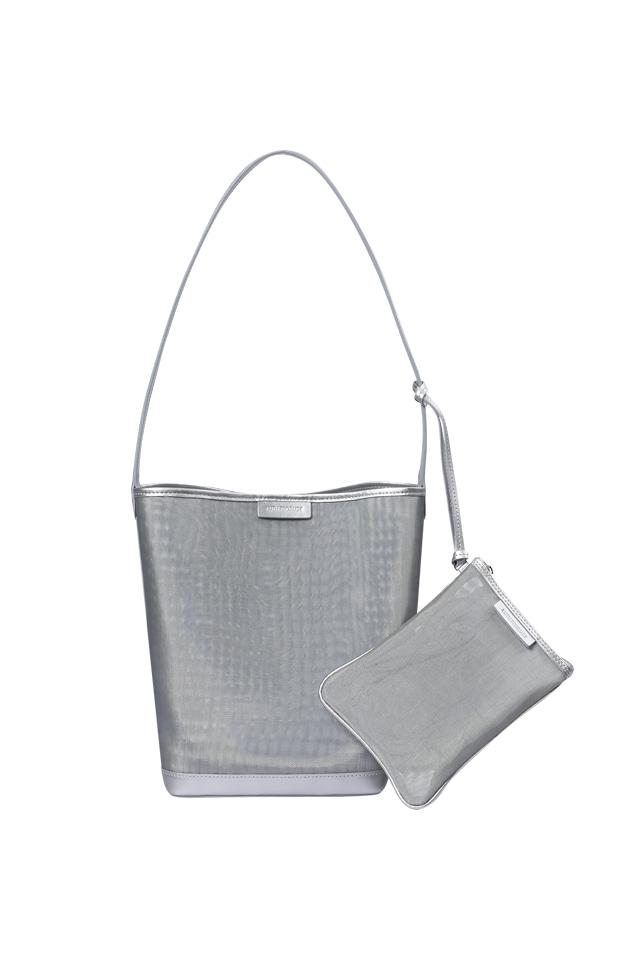 [예약판매 - 7월15일 부터 순차출고] 2차) Commuter's Mesh Bucket Bag _ SIVER