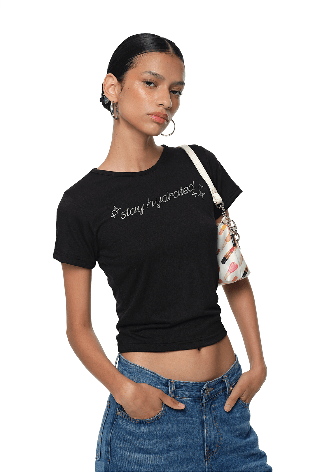 HYDRATE HOTFIX BABY T-SHIRT (BLACK)