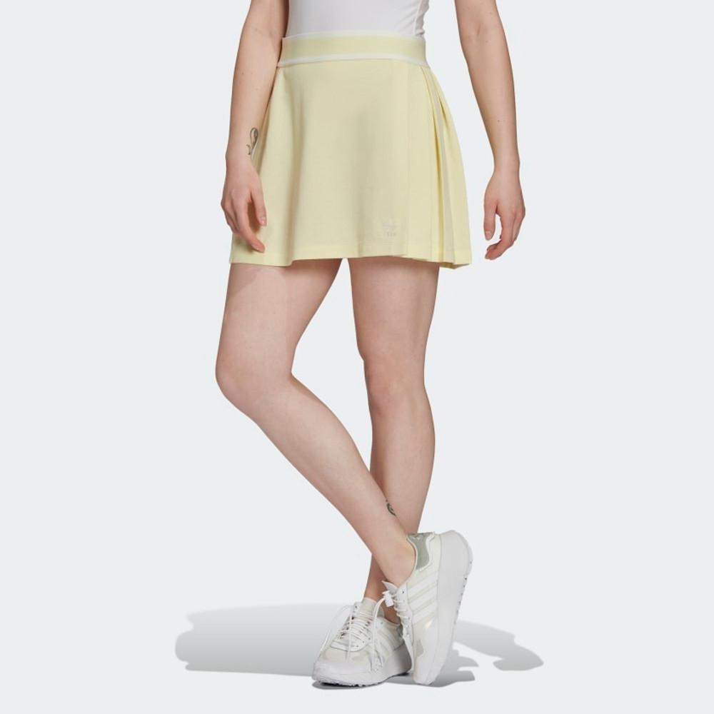 아디다스 테니스 스커트 옐로우 [H56435] 국내매장판정품