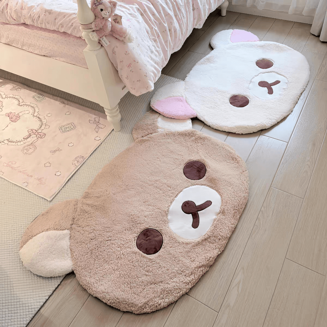 리락쿠마 러그 발매트 카페트