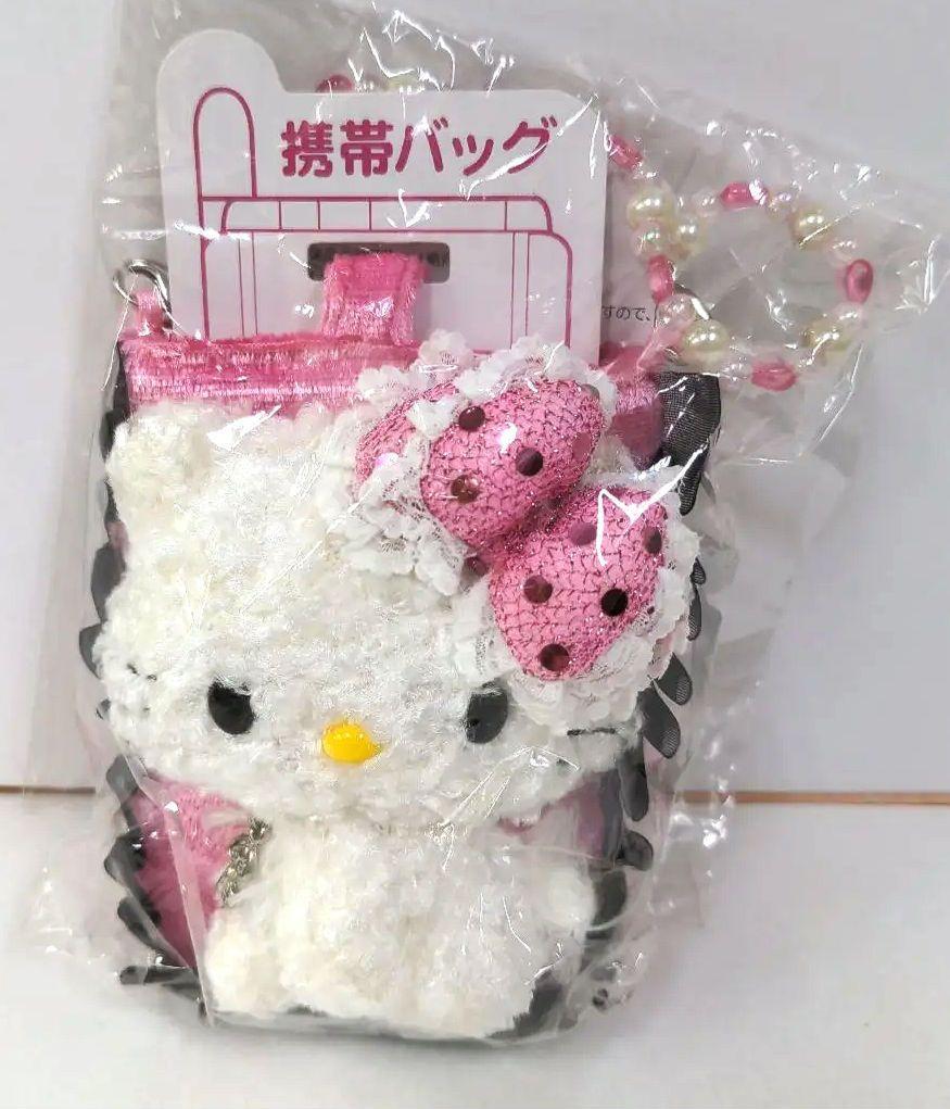 チャーミーキティ　携帯バッグ　昭和レトロ