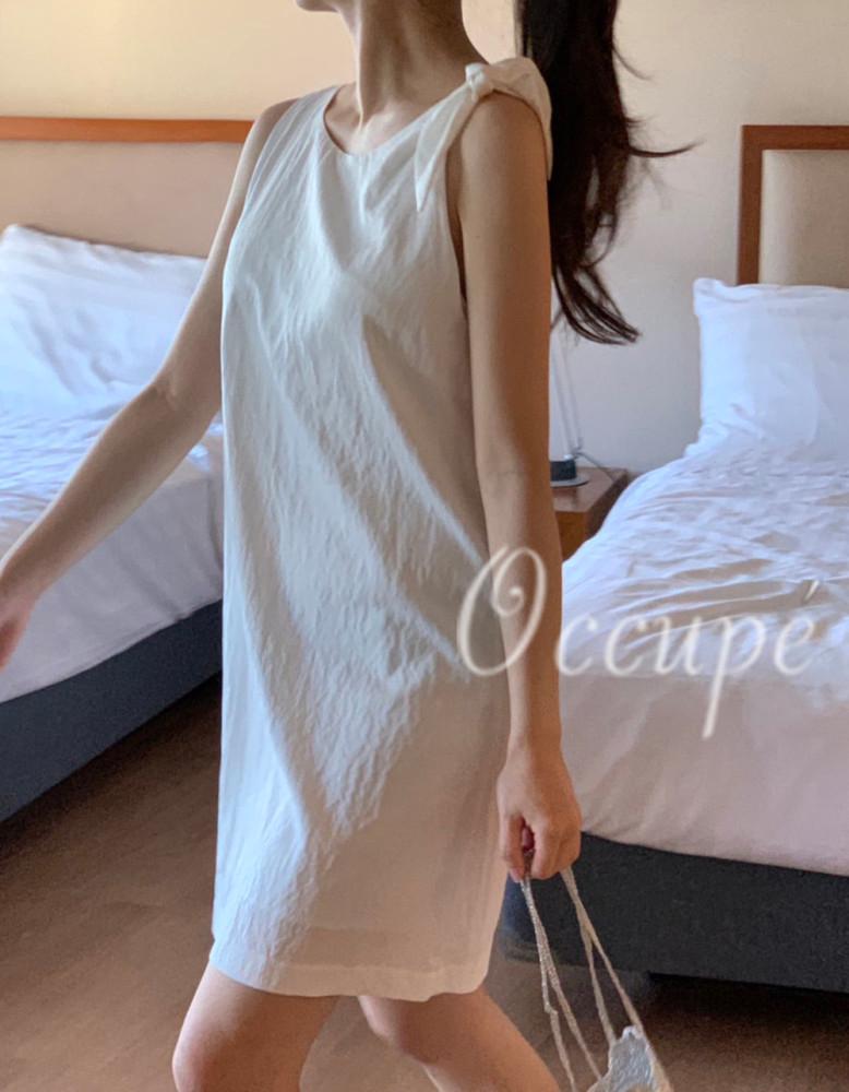 미엘 보베 원피스 (2col) miel 리본원피스