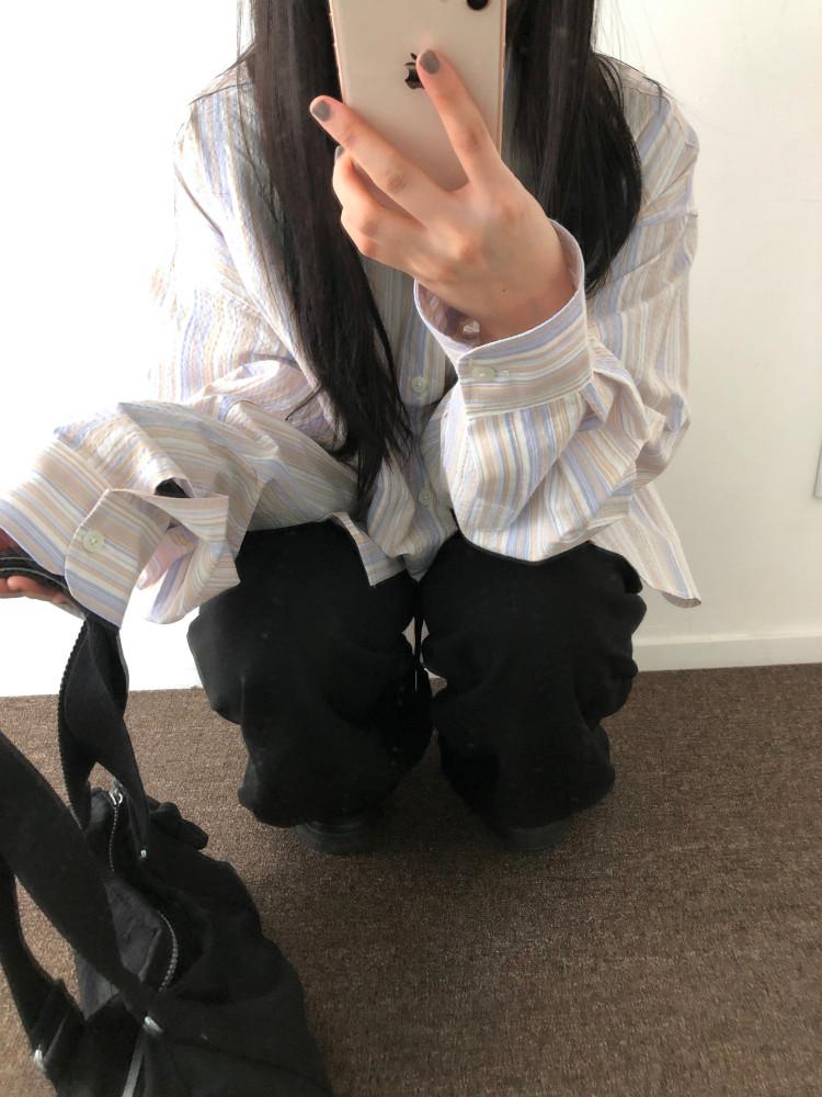 (1주 소요) 테니 시어서커 셔츠 1color