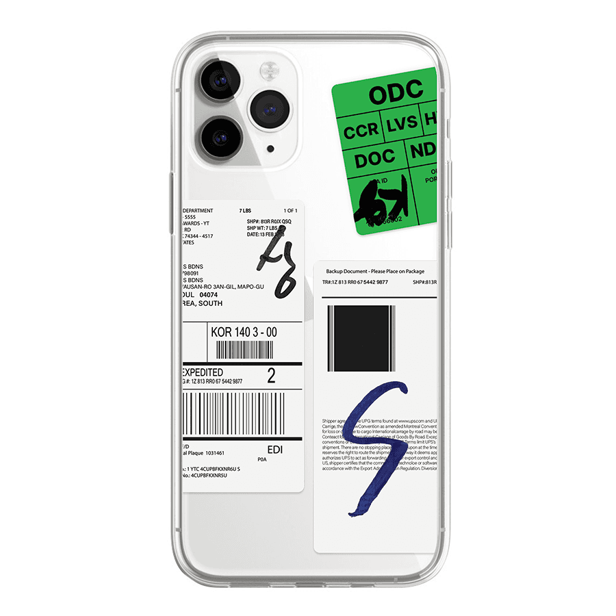 GOLD BUTTON PACKAGE GEL HARD CASE