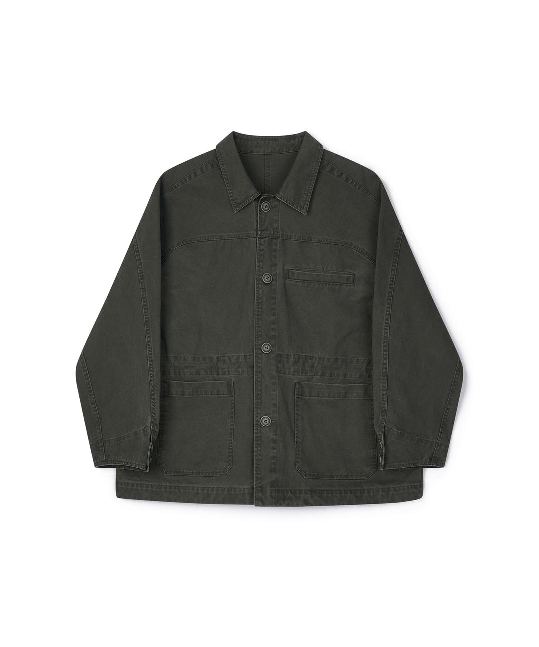 [26S/S]  faded chore jacket (khaki)
