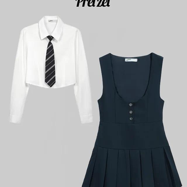 아이사 셔츠 원피스 세트