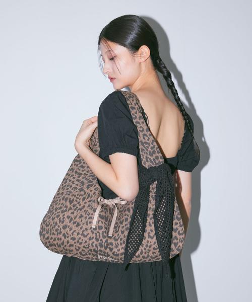leopard pattern eco bag (DB)
