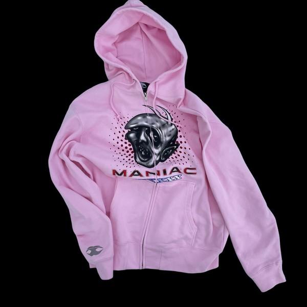 MANIAC hoodie light pink