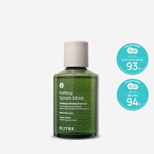 [정기배송] 패팅 스플래쉬 마스크 그린 세수팩