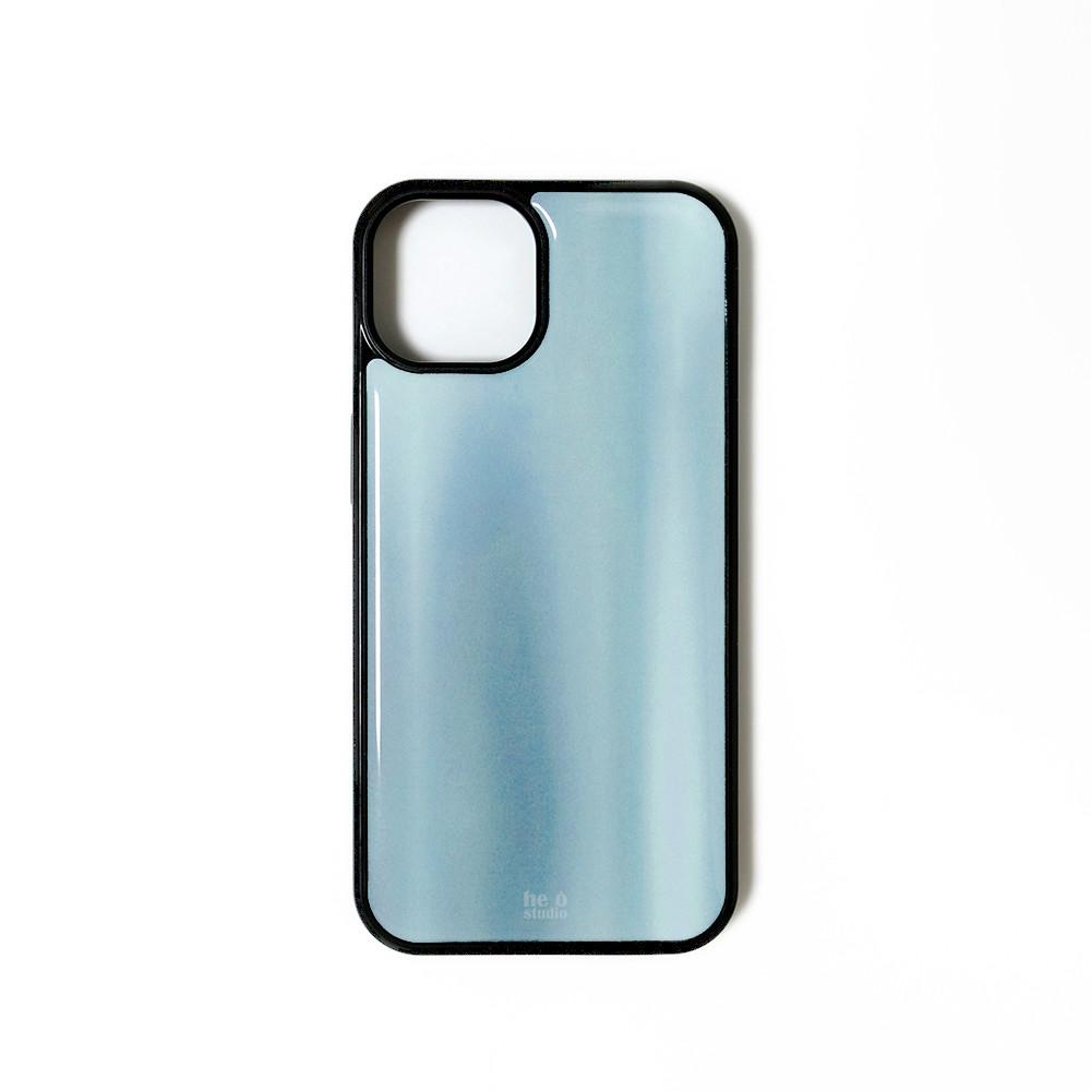 Smudging Pale Blue 에폭시 스머징 페일 블루 범퍼 케이스