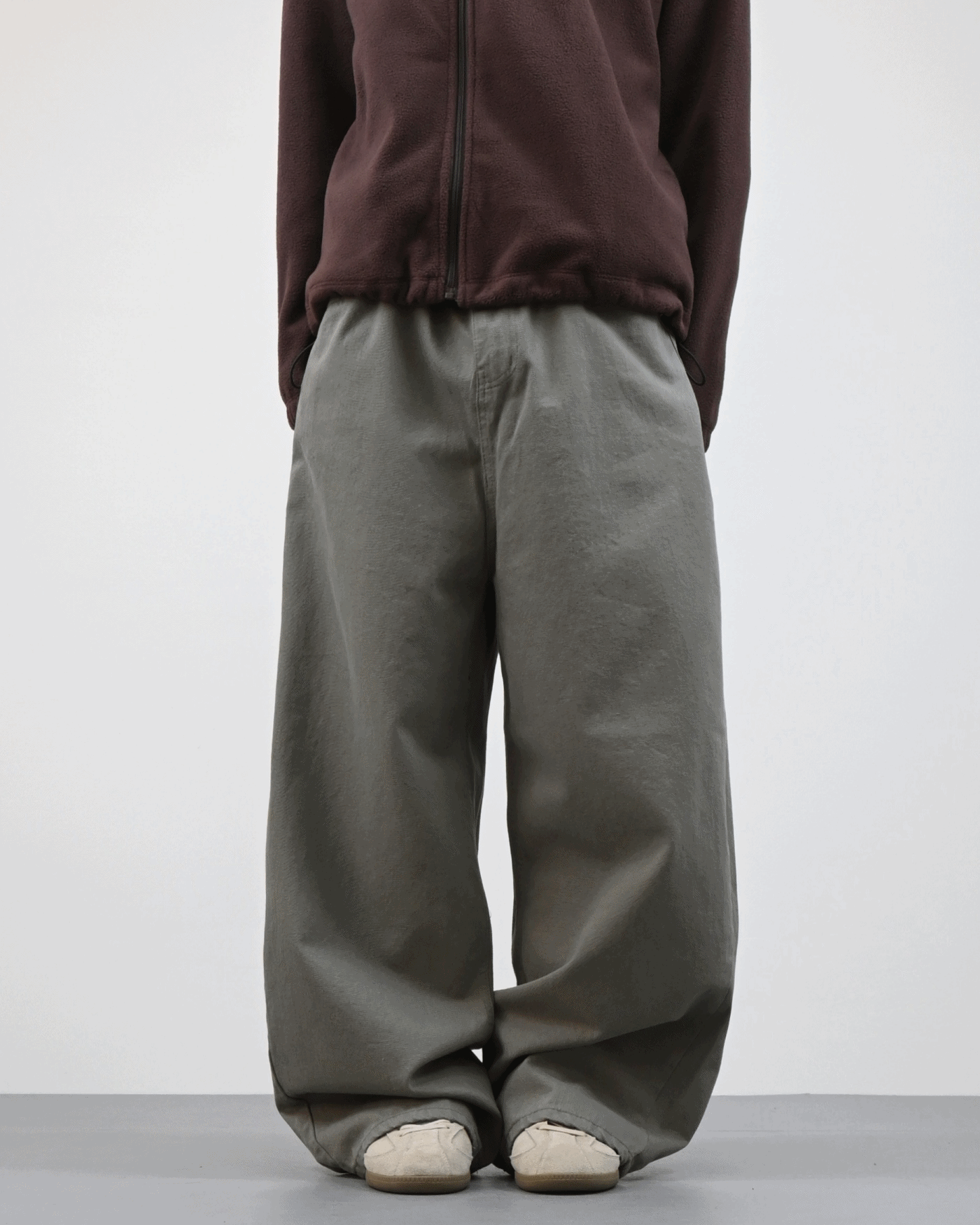 (2천 장 판매) natural wide cotton pants