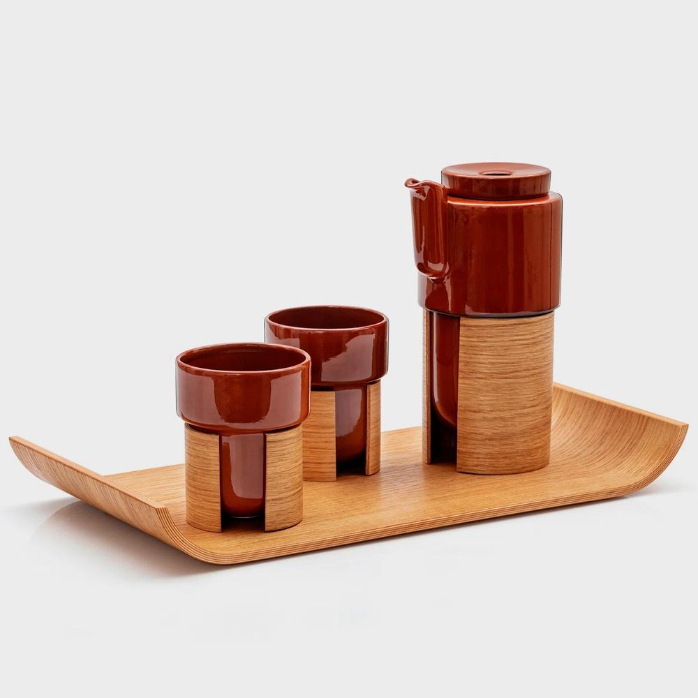 [TONFISK] WARM Gift Set Oak/Brown