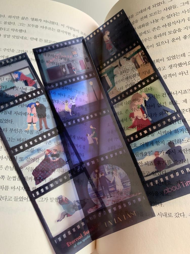 [쫑니그림] 영화 일러스트 투명 필름 책갈피 (11 options)
