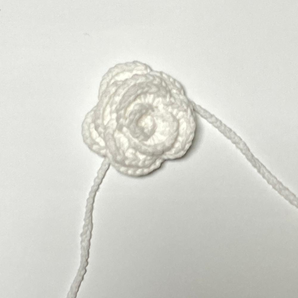 Rose crochet