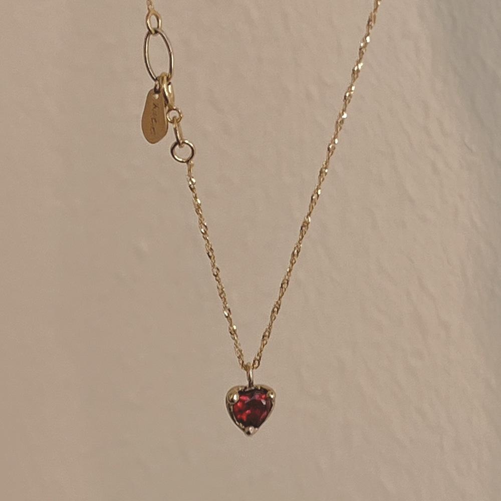 [still sunset ]Deep red Garnet gold N