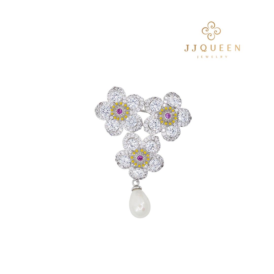 [현대백화점] [JJQUEEN] 엘레나진주브로치 Br490