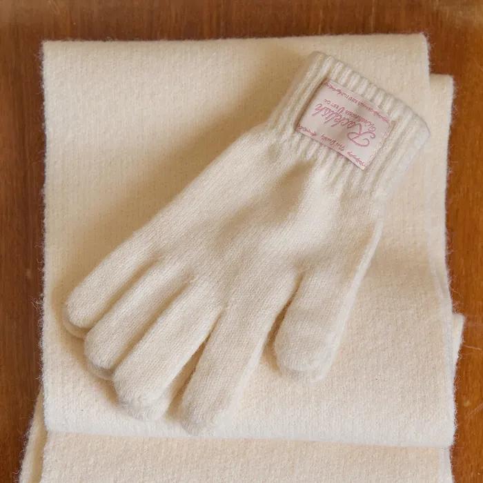 FLUFFY SHORT GLOVES - 9 colors