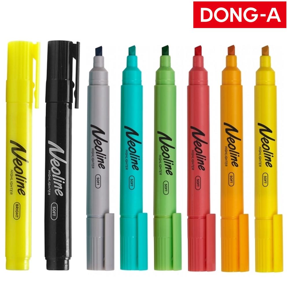 동아 네오라인 선명한 고품질 국산 형광펜