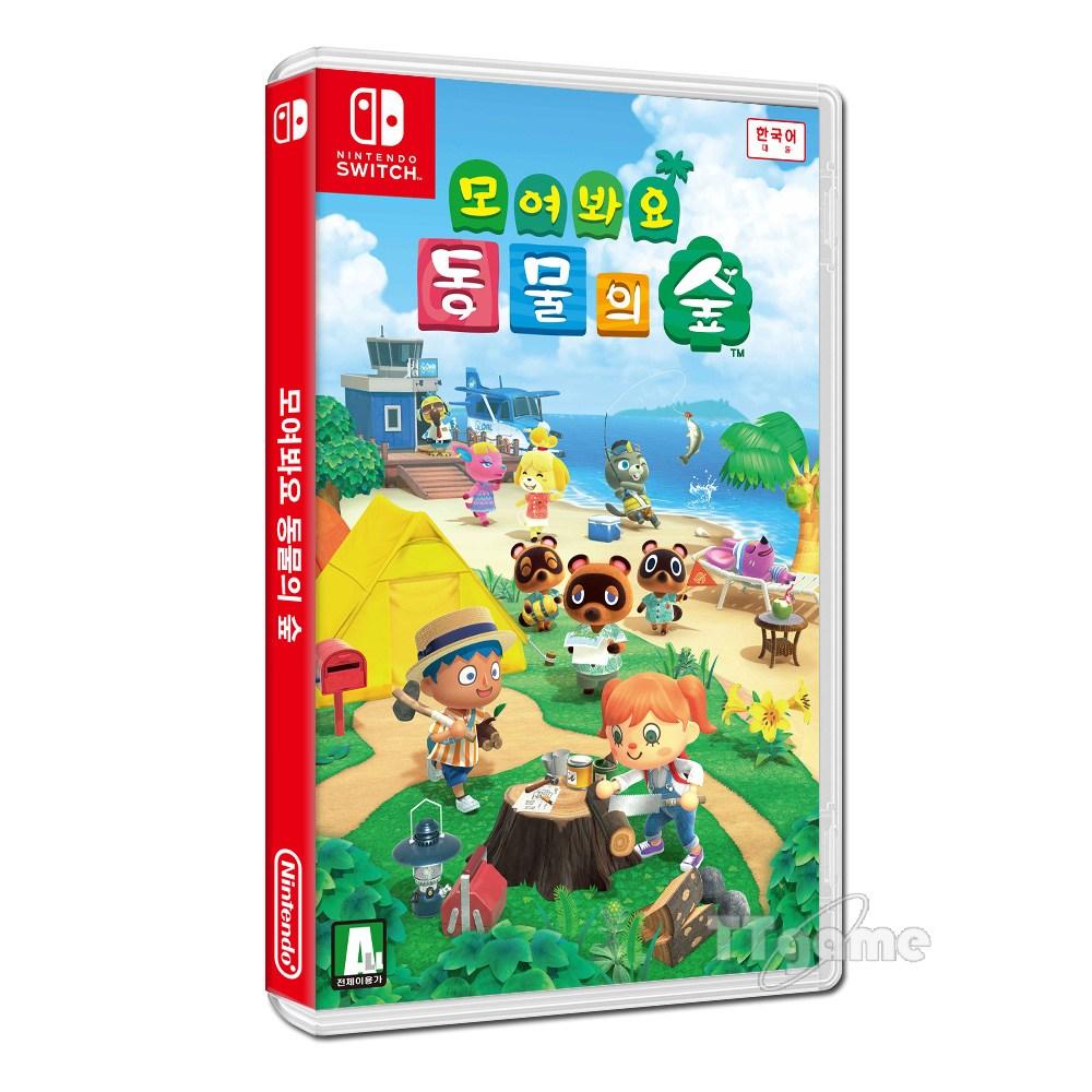 닌텐도 스위치 모여봐요 동물의 숲 한국어 게임타이틀, 단일상품