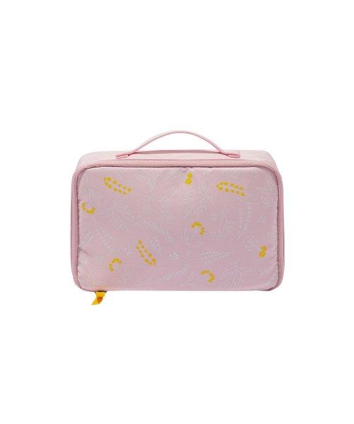 BOTANICAL BEAUTY POUCH TRAVEL_Pink garden