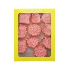 식빵외캐릭터 푸쉬커터 10종 세트