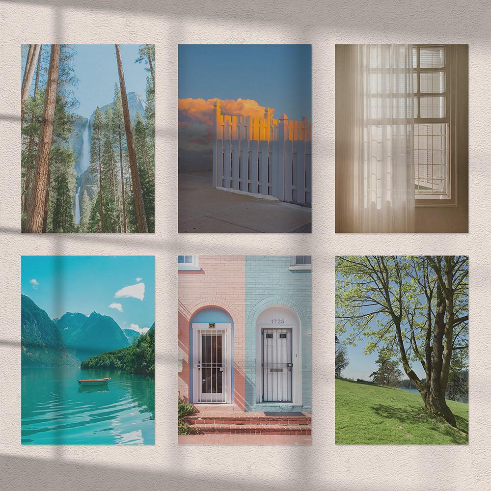 평온한 감성사진 포스터 40종 카페 거실 아트 인테리어그림액자