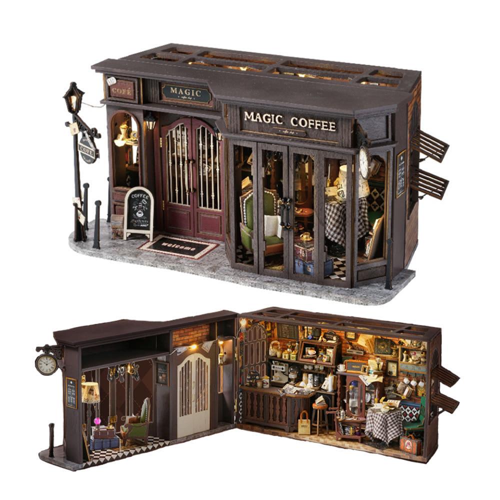DIY 미니어처 하우스 만들기 중형 마법사의 커피숍 한글설명서