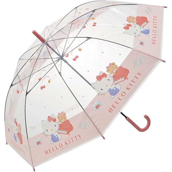 Skater 비닐 우산 긴 우산 60cm 헬로 키티 산리오 UBV1N-A