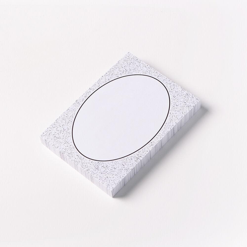 A.T.M Memopad 001. white