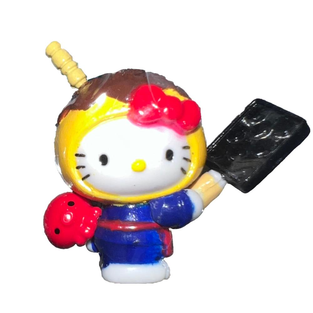 타코야끼 키티스트랩 헬로키티 키링