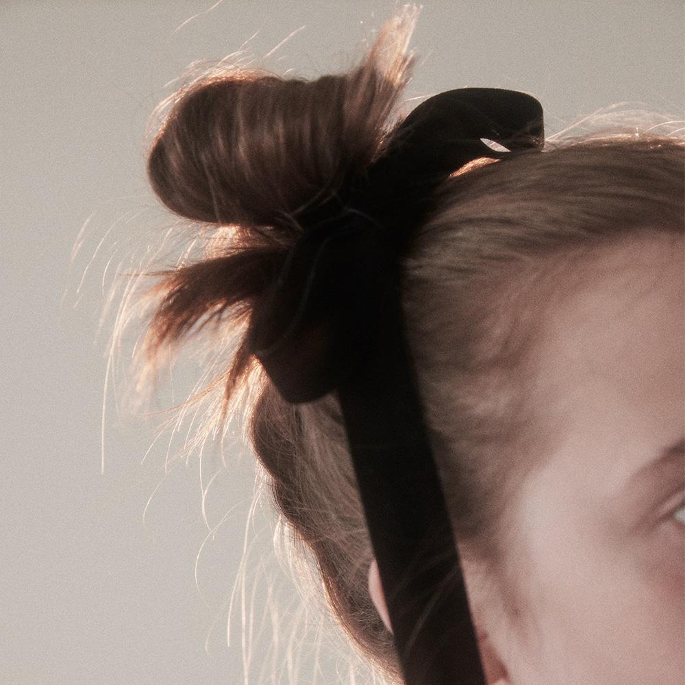 Hailey Velvet Ribbon Hair String