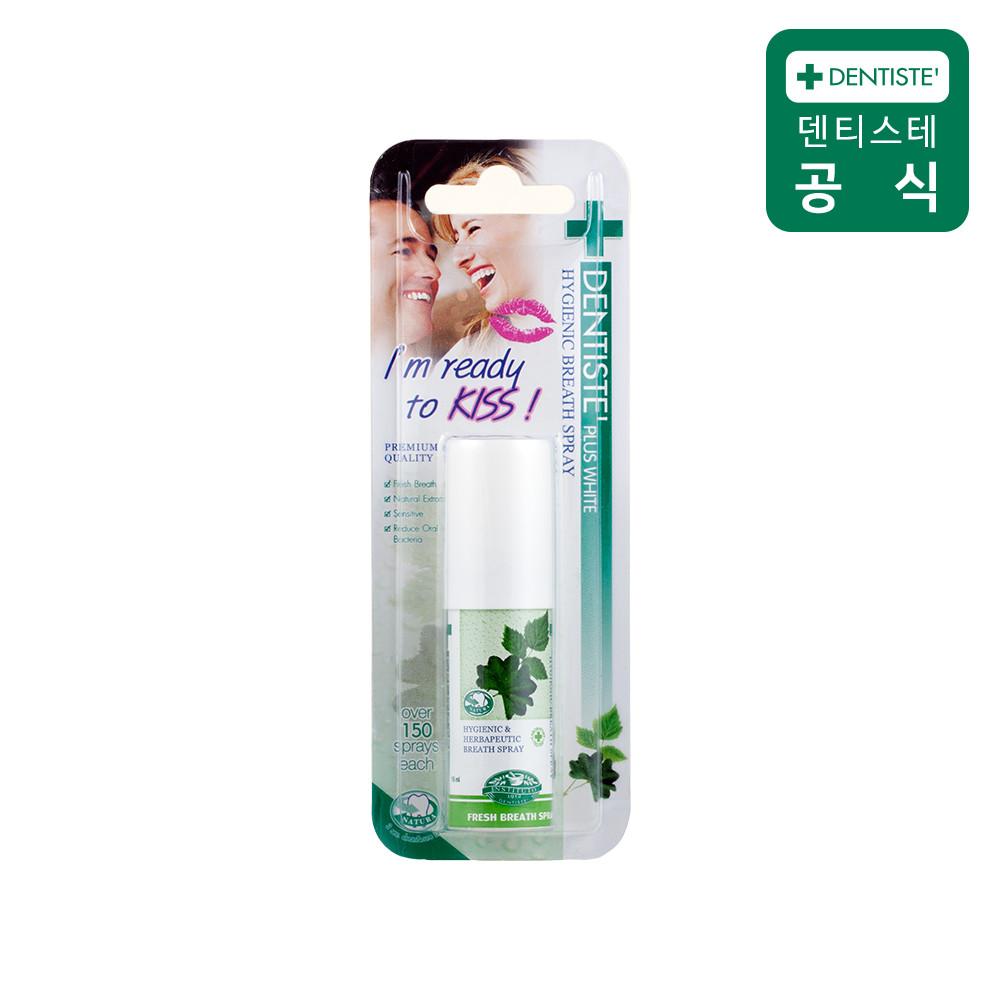 덴티스테 브레스스프레이 15ml 덴티스테스프레이 구강스프레이 입냄새제거 구취제거제