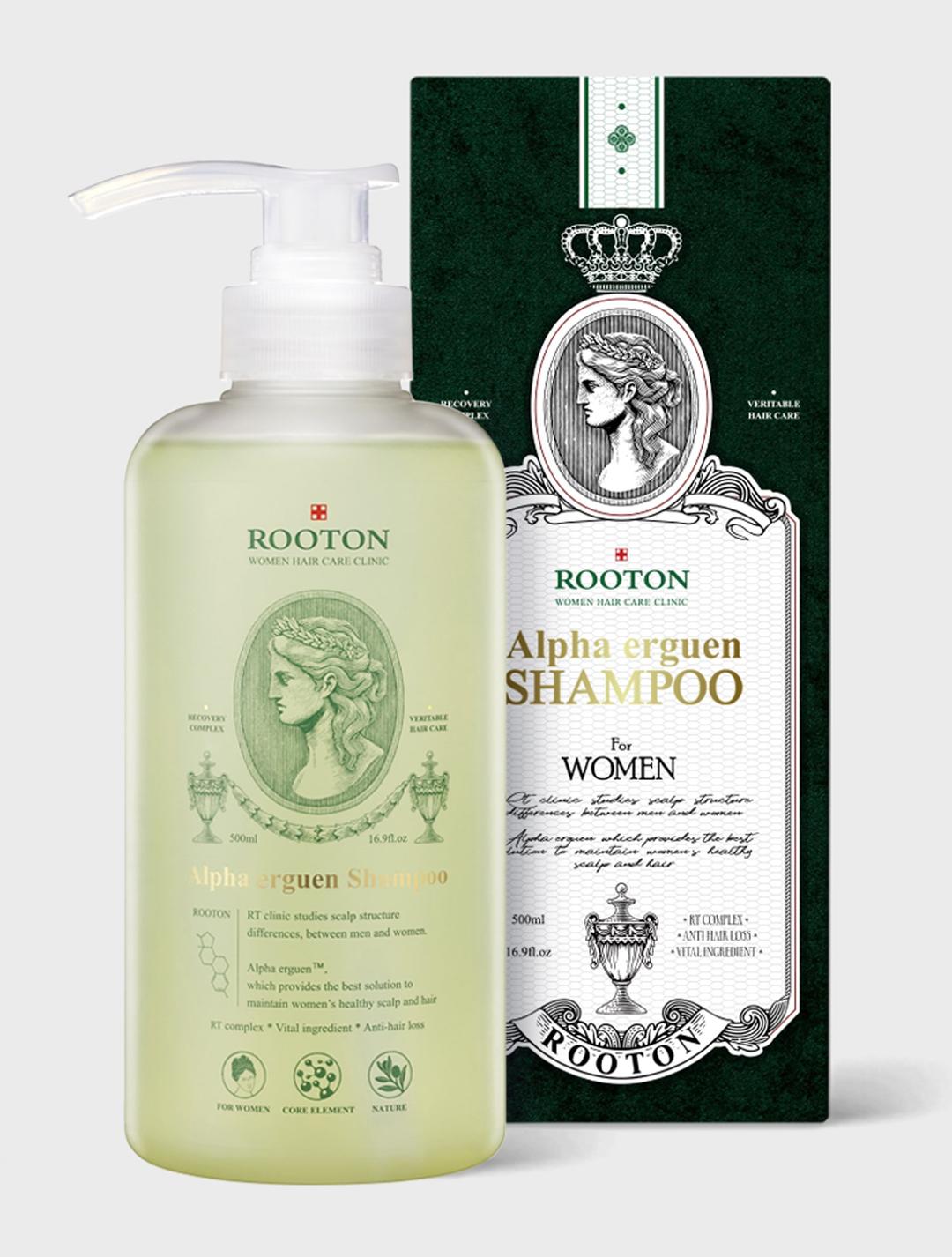 루톤 여성 두피용 알파에르겐 탈모샴푸 500ml (탈모증상완화)