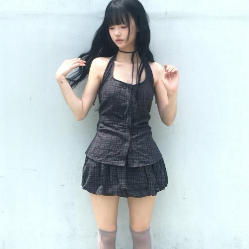 (2 C ᵒ l o🅡) 튤립 벌룬 투피스