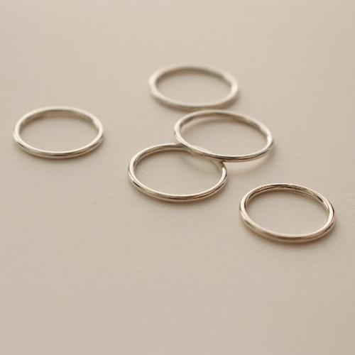 무배/실버925 1.5mm 기본 은반지