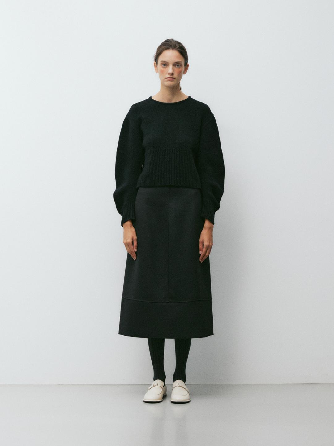 [3차예약배송] [AT23SK13] at round SK (BK)