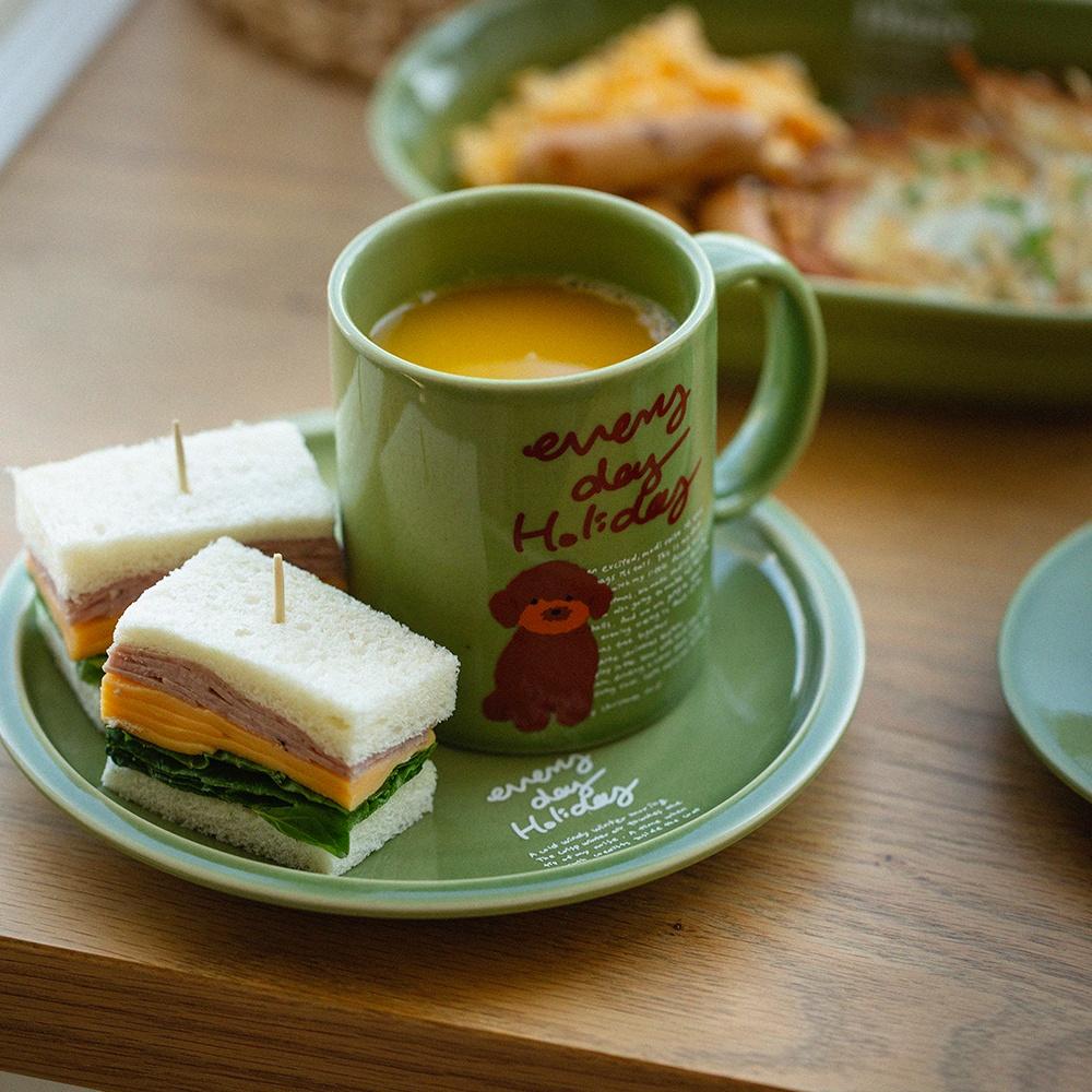 [momur weekend] 홀리데이 머그 & 플레이트 SET
