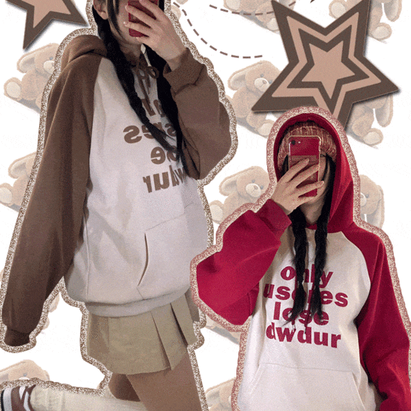 봄/키치나그랑 hoodie