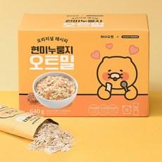 헤이오트 카카오프렌즈 현미누룽지 오트밀 20p  640g, 1개