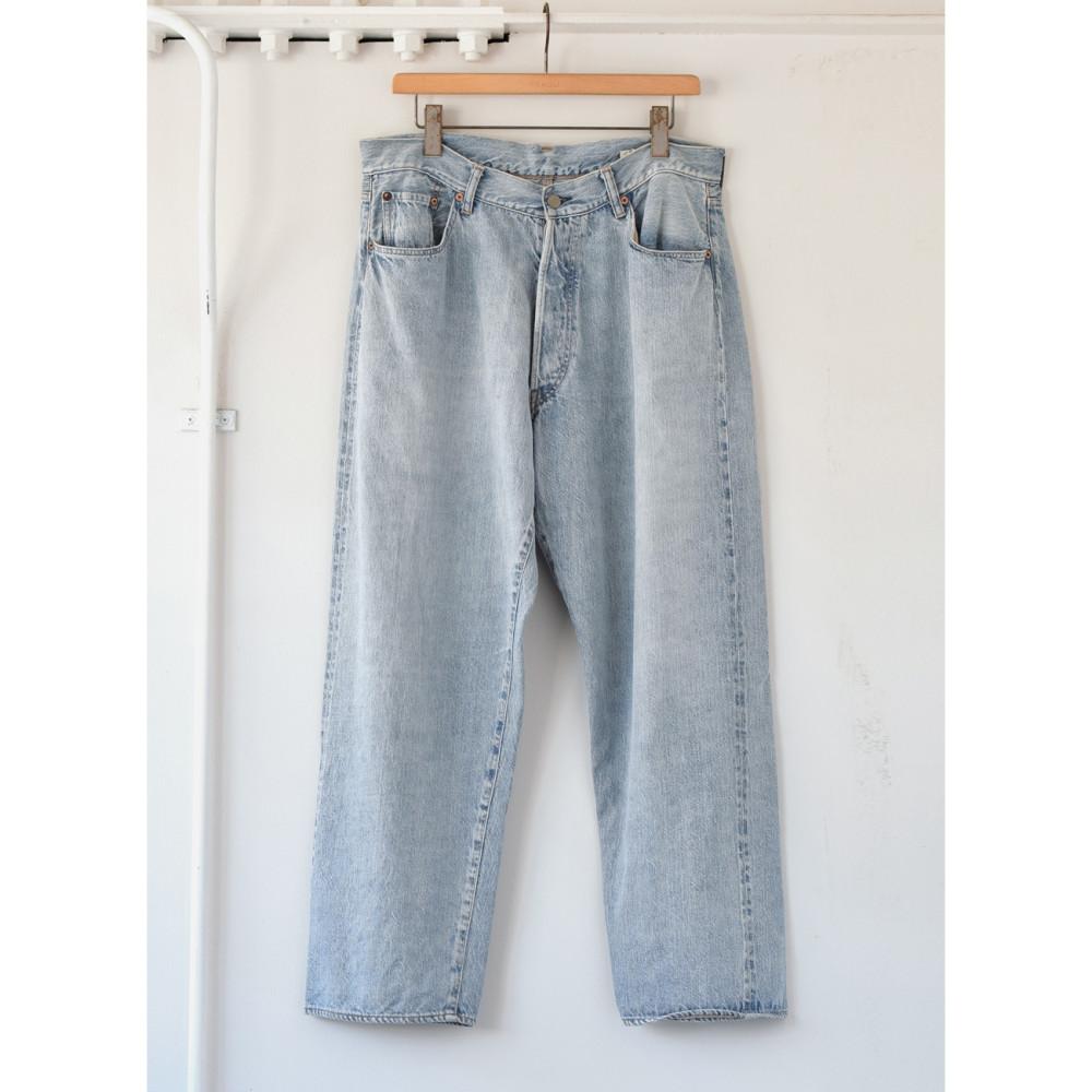 COMOLI BLEACH 5P DENIM 코모리 블리치 데님