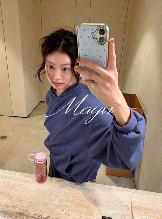 언더비 [스프링🌸/Mayvi/설특가세일] Pie 루즈핏 와플 후드티 (2 color)