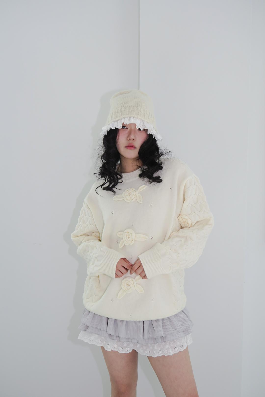 Etio rose knit