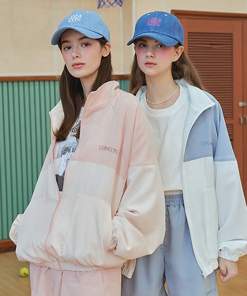 다이애나 윈드브레이커 점퍼 ( 핑크 )