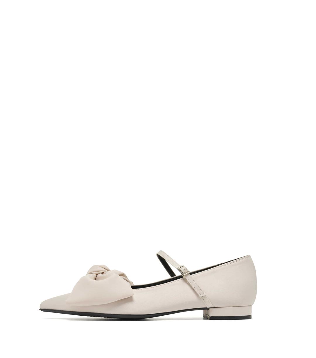 Opulence ribbon Maryjane ivory