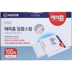 해피홈 알콜 스왑  100매, 1개