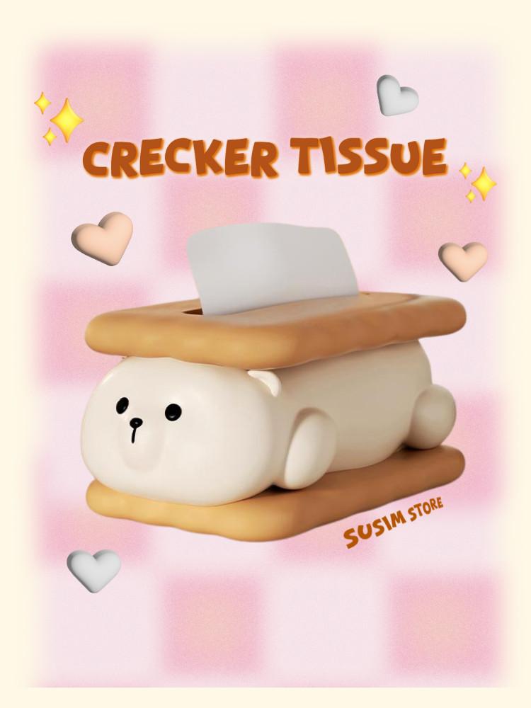 수심 Cracker Tissue Case(12 Type) 크래커 휴지 케이스 티슈 보관함